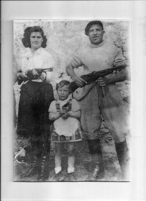 Silvestro Casciani con la famiglia
