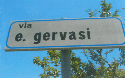 Via Ercole Gervasi nella parte nuova di Pitigliano