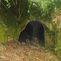 L'ingresso della Grotta delle Riparelle