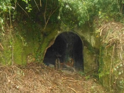 L'ingresso della Grotta delle Riparelle