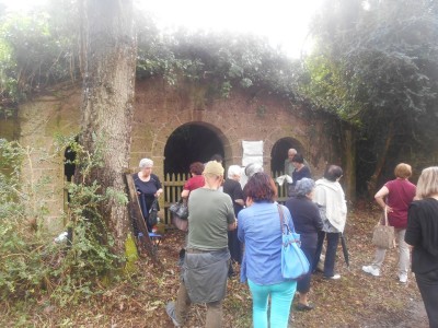 Visita alla cappellina costruita per impulso della famiglia Bologna sul luogo della strage (Giugno 2014)