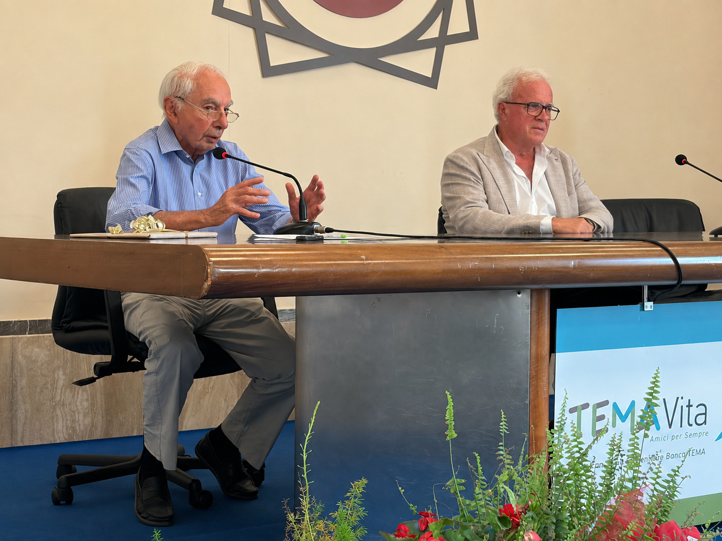 Giuliano Amato e Francesco Carri